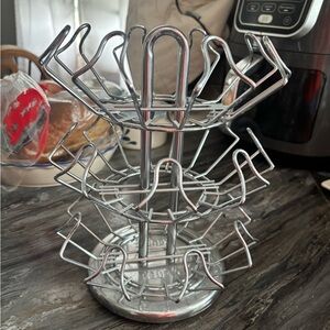 Keurig Silver Coffee Pod Holder